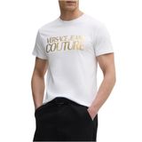 Versace Jeans Couture Erkek tişörtü, G03 Beyaz + Altın, S