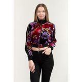 VERSACE JEANS COUTURE Fermuarlı Sweatshirt, M, 75HAI300NS288, Yeşil, kadın