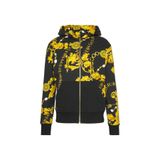VERSACE JEANS COUTURE Fermuarlı Sweatshirt Siyah, M, 75GAI3Z0FS102, BLACK/GOLD, erkek