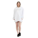 Versace Jeans Couture Kadın Kapüşonlu Sweatshirt, Beyaz, XS