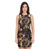 Versace Jeans Couture, Kadın, Mini, Bodycon Elbise, Siyah, S