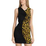 Versace Jeans Couture, Kadın, Mini, Slim Fit Elbise, Siyah, 38