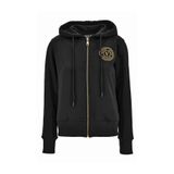 VERSACE JEANS COUTURE Kapüşon Yaka Baskılı Sweatshırt, M, 5003220232, Siyah, kadın