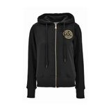 VERSACE JEANS COUTURE Kapüşon Yaka Baskılı Sweatshırt, S, 5003220232, Siyah, kadın