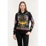 VERSACE JEANS COUTURE Kapüşonlu Sweatshirt, S, 74HAI3A8FS073, Siyah, kadın
