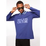 Versace Jeans Couture Lacivert Erkek Polo T-Shirt 75GAGT04CJ01T238