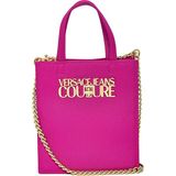 Versace Jeans Couture Mini Dikdörtgen Kadın El Çantası - Fuşya