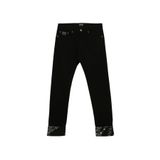 VERSACE JEANS COUTURE Normal Bel Katlamalı Paça Slim Fit Denim Pantolon, 30, 5003115388, Siyah, Erkek