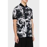 VERSACE JEANS COUTURE Pamuklu Slim Fit Polo Yaka T Shirt Erkek POLO YAKA T SHİRT 76GAG6S0 JS286 899