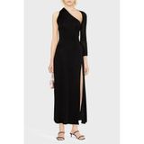 Versace Jeans Couture Sırt Dekolteli Asimetrik Yaka Asimetrik Kol Regular Fit Elbise Bayan ELBİSE 74HAO918 J0049 899