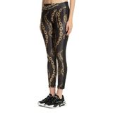VERSACE JEANS COUTURE Tayt Siyah, 40, 77HAC114JS417, BLACK/GOLD, kadın