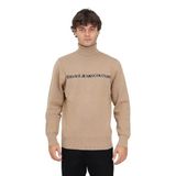 VERSACE JEANS COUTURE Yarım Balıkçı Yaka Slim Fit Kazak, L, 5003115376, Siyah - Haki, Erkek