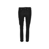 VERSACE JEANS COUTURE Yüksek Bel Dar Paça Denim Pantolon, 26, 5003220224, Siyah, Kadın