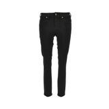 VERSACE JEANS COUTURE Yüksek Bel Dar Paça Denim Pantolon, 27, 5003220224, Siyah, Kadın