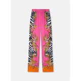 VERSACE JEANS COUTURE Yüksek Bel Standart Pantolon, 38, 5003281140, Pembe, Kadın