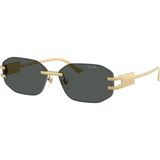 VERSACE Kadın Güneş Gözlüğü 0VE2274 100287 58 Füme Metal Çerçeve UV 400 Filtreli