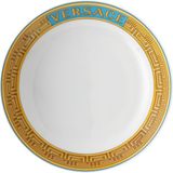 Versace Medusa Amplified Blue Coin 22 cm Çukur Tabak - Standart - Beyaz
