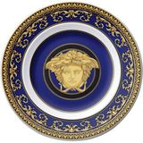 Versace Medusa Mavi Porselen Ekmek Tabağı 18 cm - Standart