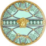Versace Scala Palazzo Yeşil Porselen Ekmek Tabağı 17 cm - Standart