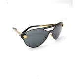 Versace Unisex Güneş Gözlüğü - Altın - Siyah