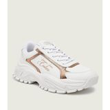 Versace Unısex Kaydırmaz Yüksek Taban Logo Detaylı Beyaz Sneaker 79VA3SV6ZPB29-003