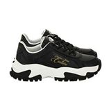 Versace Unısex Kaydırmaz Yüksek Taban Logo Detaylı Siyah Sneaker 79VA3SV6ZPB29-899