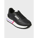 Versace Unısex Marka Logolu Rahat Taban Bağıcıklı Siyah Sneaker 75VA3SH1ZP346-899