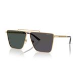 Versace VE 2266 100287 64 Altın Rengi Unisex Güneş Gözlüğü