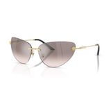Versace VE 2281 10028Z 64 Çekik Gold Metal Kadın Güneş Gözlüğü