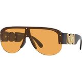 Versace VE 4391 GB17 48 Geometrik Siyah Kemik Unisex Güneş Gözlüğü