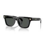 Versace VE 4510U GB187 52 Unisex Kare Siyah Kemik Güneş Gözlüğü