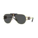 Versace VE2252 100287 63 Altın Unisex Güneş Gözlüğü