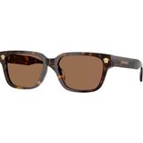 Versace VE4513D 10873 56 Unısex Güneş Gözlüğü - Kahverengi