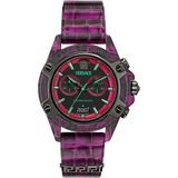 Versace VE8P00124 Versace Icon Active Erkek Kol Saati - Mor