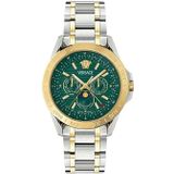 Versace VRSCVE0K00325 Galaxy Moonph CHR Erkek Kol Saati