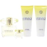 Versace Yellow Diamond Edt 90 ml + Body Lotion 100 ml + Shower Gel 100 ml + Edt 5 ml