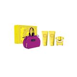 Versace Yellow Diamond EDT 90 ML Set (Perfume 90ML+Shower Gel100ML+Body Lotion100ML+Pouch)