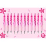 Versatil Kalem Deep 0.7 Mm Şeker Pembe Çiçek 12'Li Paket
