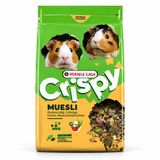 Versele-Laga Crispy Muesli Guinea Pig Kobay Yemi 850g | Vitamin C İlaveli, Yapay Renksiz, Tahıl ve Meyve Karışımı, Optimal Tazelik, Kobay için Özel