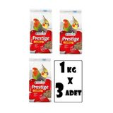 VerseleXLaga Versele Laga Paraket Sultan Cennet Papağanı Yemi 1 Kg X 3 Adet