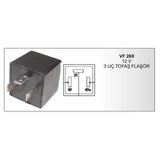 Vertex Flaşör 12V Fıat Tofaş 3 Uçlu (+ - L) Fıat Tofaş Orj.