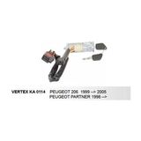 Vertex Kontak Anahtar Peugeot 206 1998/2005 Partner 1998 Sonrası 4162P0 Vertex KA0114