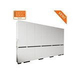 Vertex Mobilya Floransa 16 Kapılı Flr16-ıa3 Beyaz- Antrasit Gardırop-çok Amaçlı Dolap-yüklük