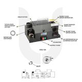 Vertex VDG-13A Matkap Bileme Makinası