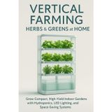 Vertical Farming: Herbs & Greens at Home: Grow Compact, High-Yield Indoor Gardens with Hydroponics, LED Lighting, and Space-Saving Systems