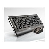 Verto A4 Tech 9300F Q Kablosuz USB Siyah Lux Multimedya Klavye/mouse Set