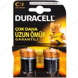 Verto Duracell Alkalin C Orta Boy Pil 2'li Paket