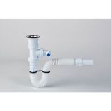 Verto Japar Çatallı Lavabo Sifonu 32 mm