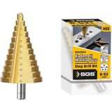 Verto Sgs 2844 Hss Kademeli Matkap Uç 6-52 mm