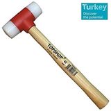 Verto Topshop 09465 Ağaç Saplı Plastik Tokmak 50 mm